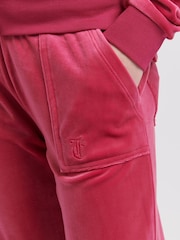 Rosa - Juicy Couture Tonal Wide Leg Trousers - Imagen 3 de 6