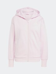 adidas Pink ALL SZN Full Zip Hoodie - Image 6 of 6