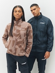 adidas Multi All-Over Print Full Zip Fleece - Image 6 of 8