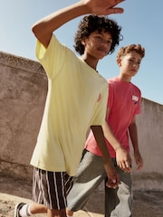 Red Surf Simple Short Sleeve 100% Cotton T-Shirt (3-16yrs) - Image 5 of 9