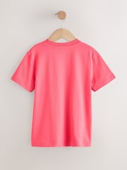 Red Surf Simple Short Sleeve 100% Cotton T-Shirt (3-16yrs) - Image 7 of 9
