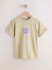 Stone Cali Simple Short Sleeve 100% Cotton T-Shirt (3-16yrs) - Image 1 of 4