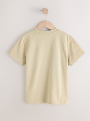 Stone Cali Simple Short Sleeve 100% Cotton T-Shirt (3-16yrs) - Image 2 of 4
