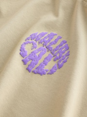 Stone Cali Simple Short Sleeve 100% Cotton T-Shirt (3-16yrs) - Image 3 of 4