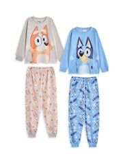 Vanilla Underground Blue Unisex Kids Pyjamas 2 Pack - Image 6 of 6