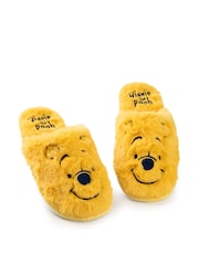 Vanilla Underground Yellow Womens Disney Winnie The Pooh Slippers - Image 1 of 6