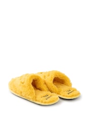Vanilla Underground Yellow Womens Disney Winnie The Pooh Slippers - Image 4 of 6