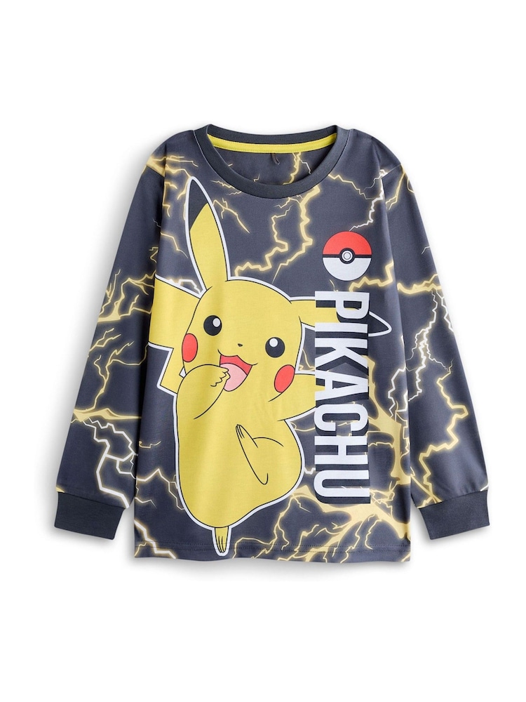 Vanilla Underground Black Boys Pokemon Pyjamas - Image 2 of 6