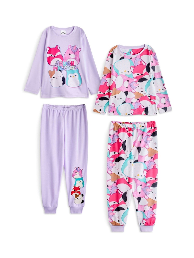 Vanilla Underground Girls Squishmallows Pyjamas 2 Pack - Bild 1 von 5 Vanilla Underground Girls Squishmallows Pyjamas 2 Pack - Bild 1 von 5