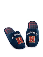 Vanilla Underground Blue Mens Harry Potter Slippers - Image 1 of 6