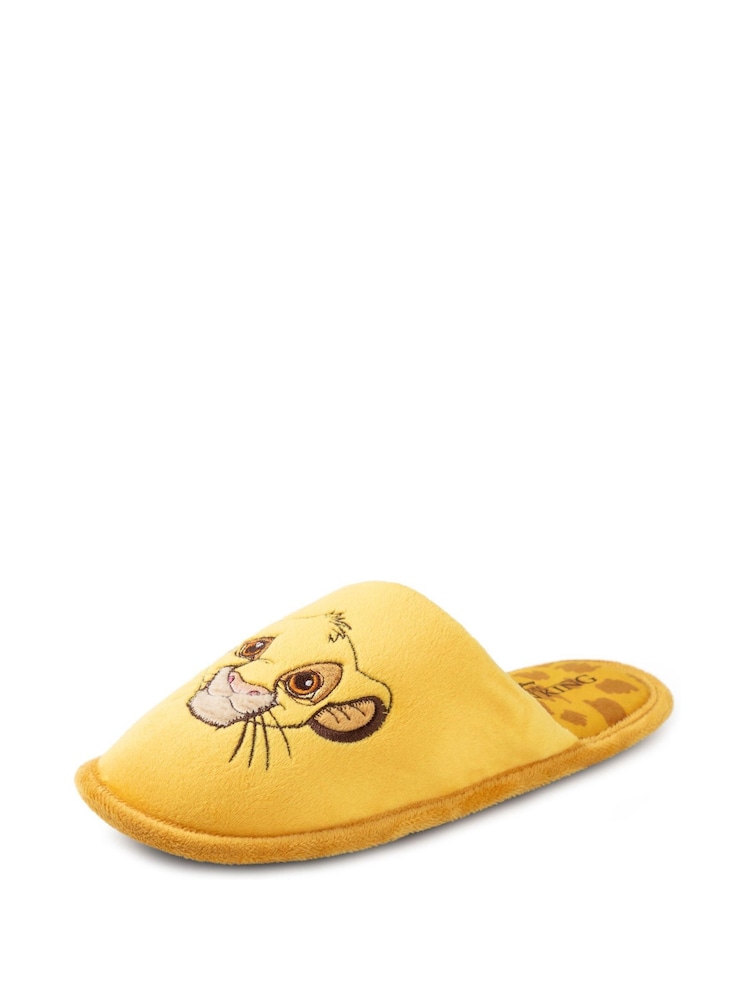 Vanilla Underground Yellow Womens Disney The Lion King Slippers - Image 6 of 6