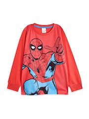 Vanilla Underground Red Marvel Boys Pyjamas 3 Pack - Image 2 of 5