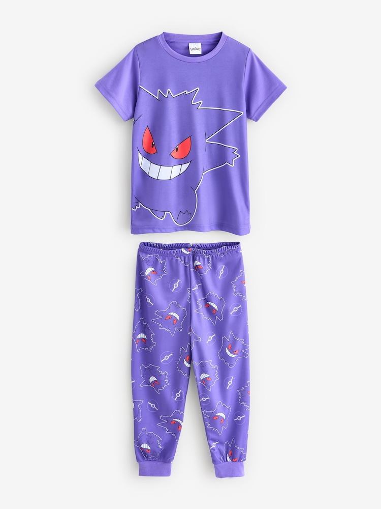 Vanilla Underground Purple Boys Pokemon Pyjamas 3 Pack - Image 4 of 4