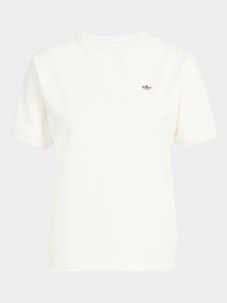 adidas Originals White Premium Essentials T-Shirt - Image 5 of 5