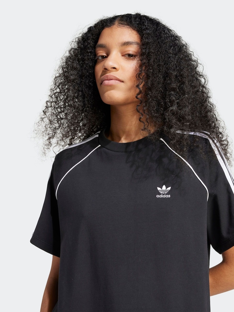 Buy adidas Originals Black Adicolour Short Sleeve Loose T-Shirt Dress from  Next Armenia