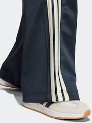 adidas Blue Stadium Loose Fit 3-Stripes Trackpant Trousers - Image 4 of 5