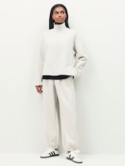 adidas Grey ALL SZN Soft Lux 1/4 Zip Sweatshirt - Image 4 of 6