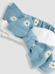 JoJo Maman Bébé Green Pretty Bow Headbands 2 Pack - Image 3 of 3
