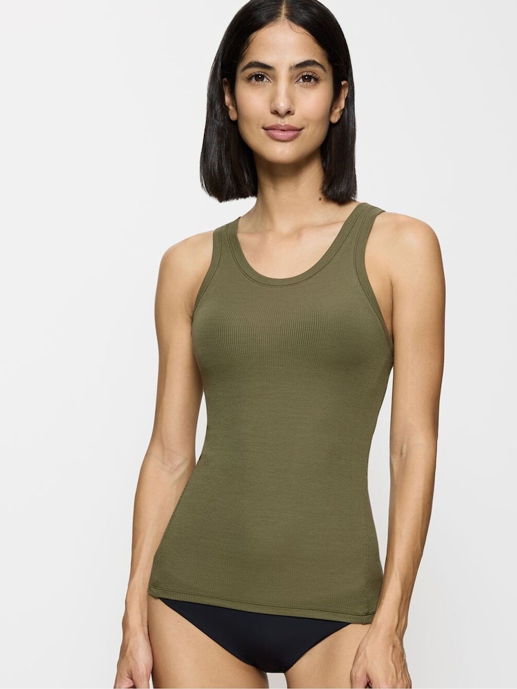 Triumph Green Beauty Layers Top - Image 1 of 5