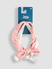 JoJo Maman Bébé Pretty Bow Headbands 2 Pack - Bild 2 von 3