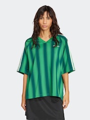 zelena - Prevelika majica s kratkimi rokavi adidas Originals - Slika 1 iz 6