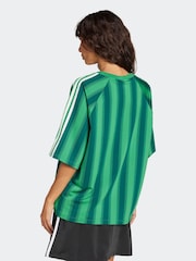 zelena - Prevelika majica s kratkimi rokavi adidas Originals - Slika 2 iz 6