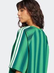 zelena - Prevelika majica s kratkimi rokavi adidas Originals - Slika 4 iz 6