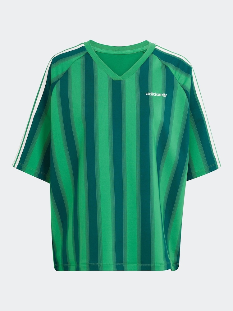zelena - Prevelika majica s kratkimi rokavi adidas Originals - Slika 6 iz 6