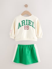 Green Disney Ariel Sweatshirt and Skirt Set (3mths-7yrs) - Image 11 of 13