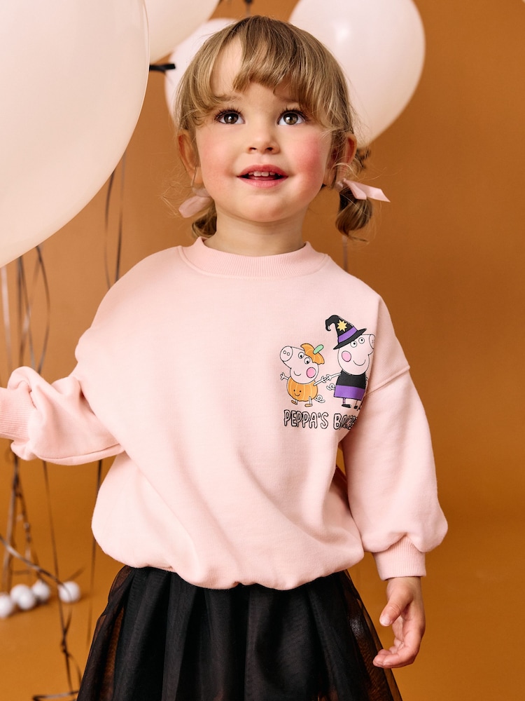 Pink Halloween Peppa Pig Tutu Dress (3mths-7yrs) - Image 1 of 9