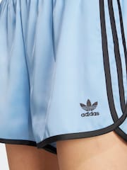 adidas Originals Blue Sky Adicolour 3-Stripes Sprinter Shorts - Image 5 of 6