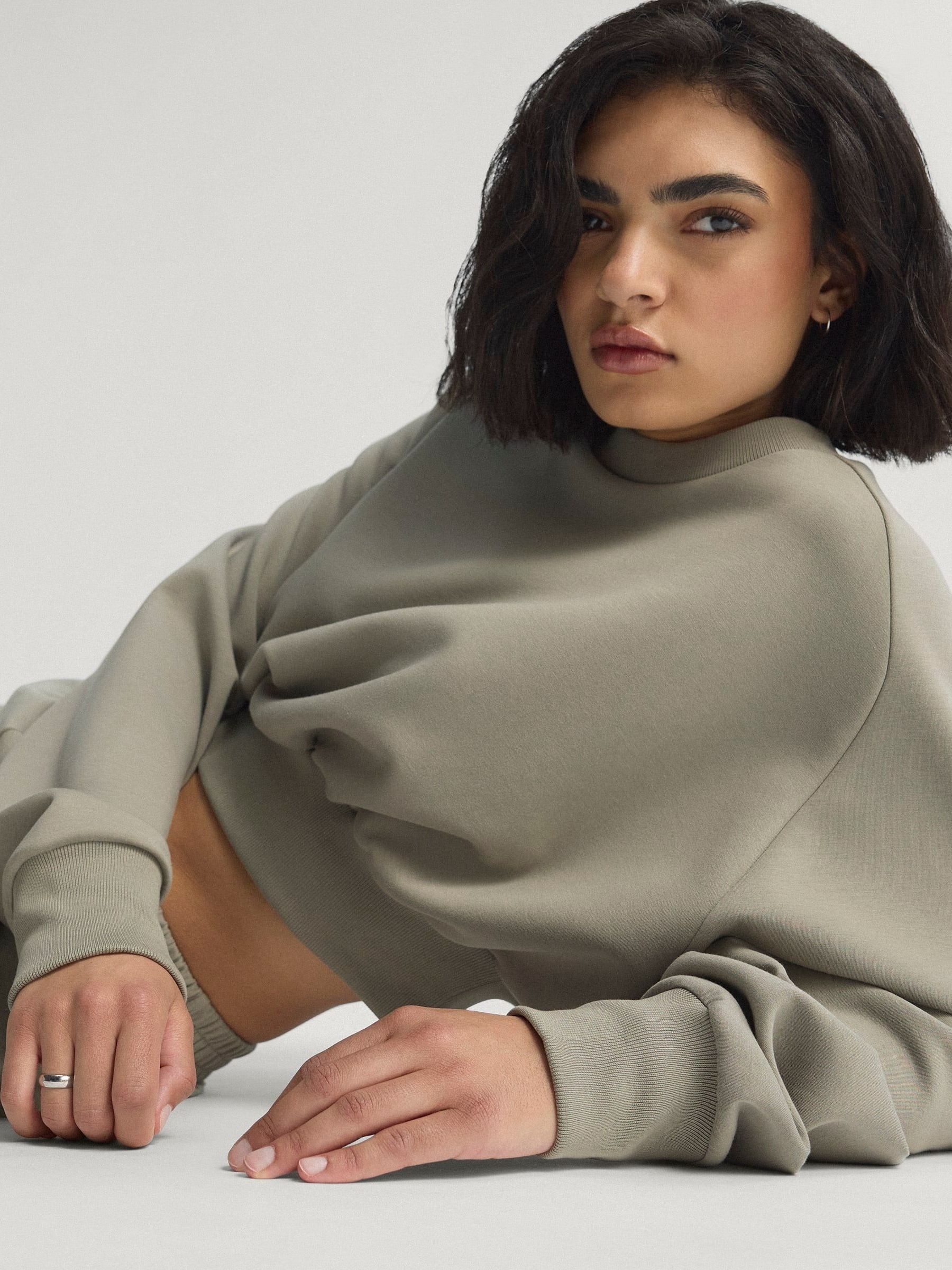 Buy adidas Green ALL SZN Soft Lux Loose Sweatshirt from Next USA