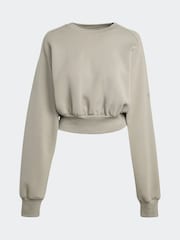 adidas Green ALL SZN Soft Lux Loose Sweatshirt - Image 5 of 6