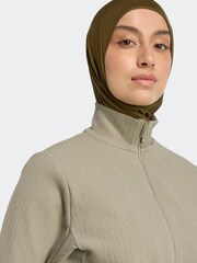 adidas Green ALL SZN Winterized Full Zip Track Top - Image 4 of 6