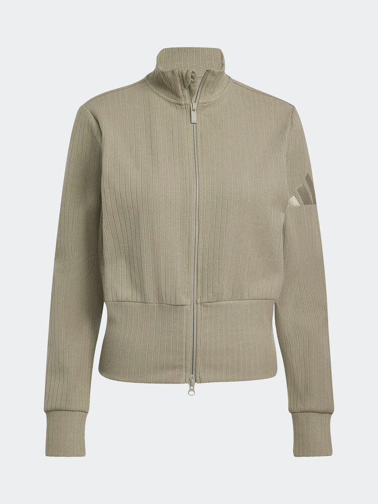 adidas Green ALL SZN Winterized Full Zip Track Top - Image 6 of 6