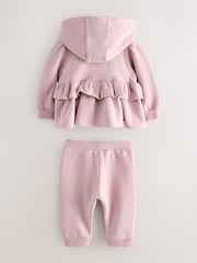 Baker by Ted Baker Pink Sweat Top & Joggers Set - Image 3 of 9