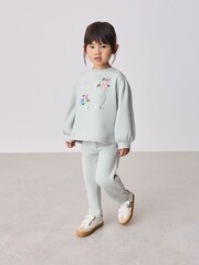 Baker by Ted Baker 2 Piece Lace Back Sweat Top & Straight Leg Jogger Set - Image 1 of 18