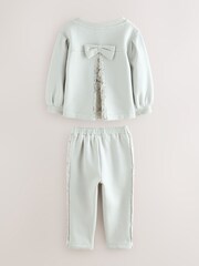 Baker by Ted Baker 2 Piece Lace Back Sweat Top & Straight Leg Jogger Set - Image 13 of 18