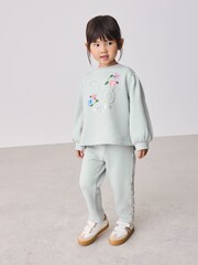 Baker by Ted Baker 2 Piece Lace Back Sweat Top & Straight Leg Jogger Set - Image 3 of 18
