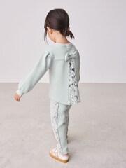 Baker by Ted Baker 2 Piece Lace Back Sweat Top & Straight Leg Jogger Set - Image 4 of 18