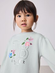 Baker by Ted Baker 2 Piece Lace Back Sweat Top & Straight Leg Jogger Set - Image 8 of 18