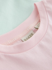 Baker by Ted Baker Graphic Print Frill Long Sleeve T-Shirts 3 Pack - Image 8 of 9