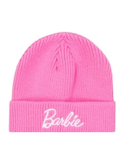 Character Pink Barbie Embroidered Winter Hat - Image 1 of 4