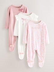 Baker by Ted Baker Sleepsuits 3 Pack - Image 1 of 8