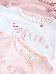 Baker by Ted Baker Sleepsuits 3 Pack - Image 2 of 8