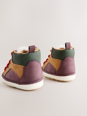 Hellbraun - Baby Elastic Lace Boots (0-2mths) - Bild 3 von 5