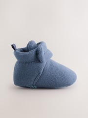 Navy Baby Touch Fastening Slipper Boots (0-2mths) - Image 2 of 5