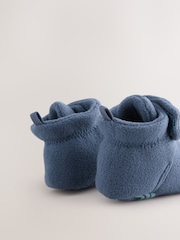Navy Baby Touch Fastening Slipper Boots (0-2mths) - Image 3 of 5