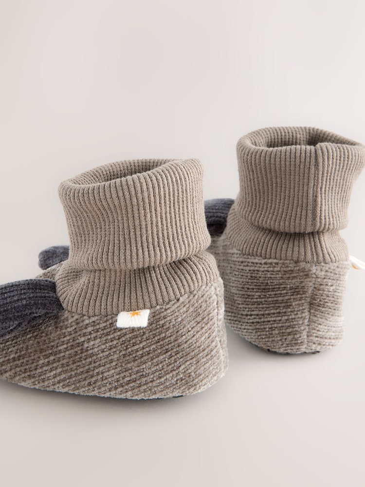 Grey Dog Baby Sock Top Boot Shoes (0-18mths) - Image 5 of 5
