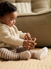 Neutral Bear Baby Touch Fastening Trainers (0-2mths) - Image 2 of 8